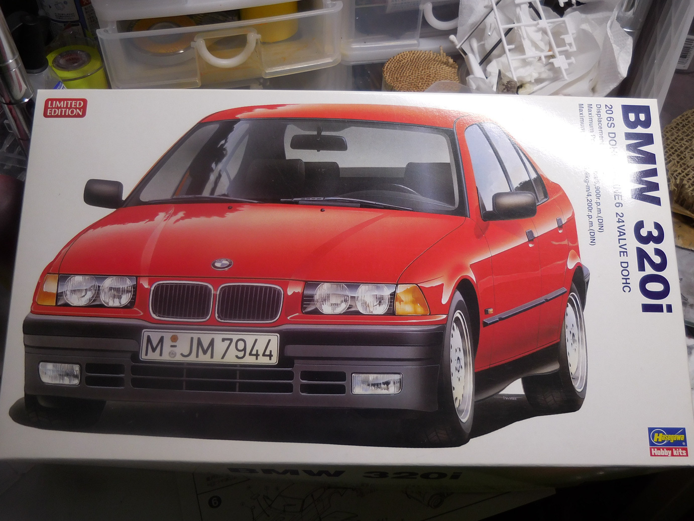 プラモデル製作記録：BMW 320i 思い出プラモデル(4) : Ryo-Japan