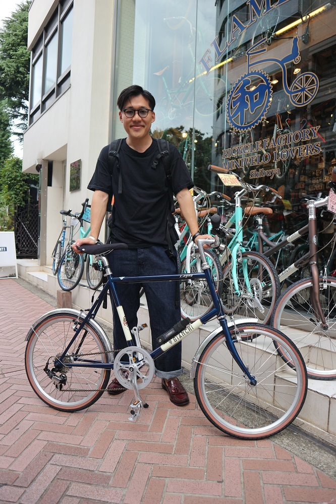 9月24日　渋谷　原宿　の自転車屋　FLAME bike前です_e0188759_19205918.jpg