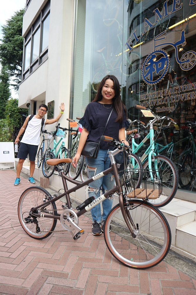 9月24日 渋谷 原宿 の自転車屋 FLAME bike前です_e0188759_19325070.jpg
