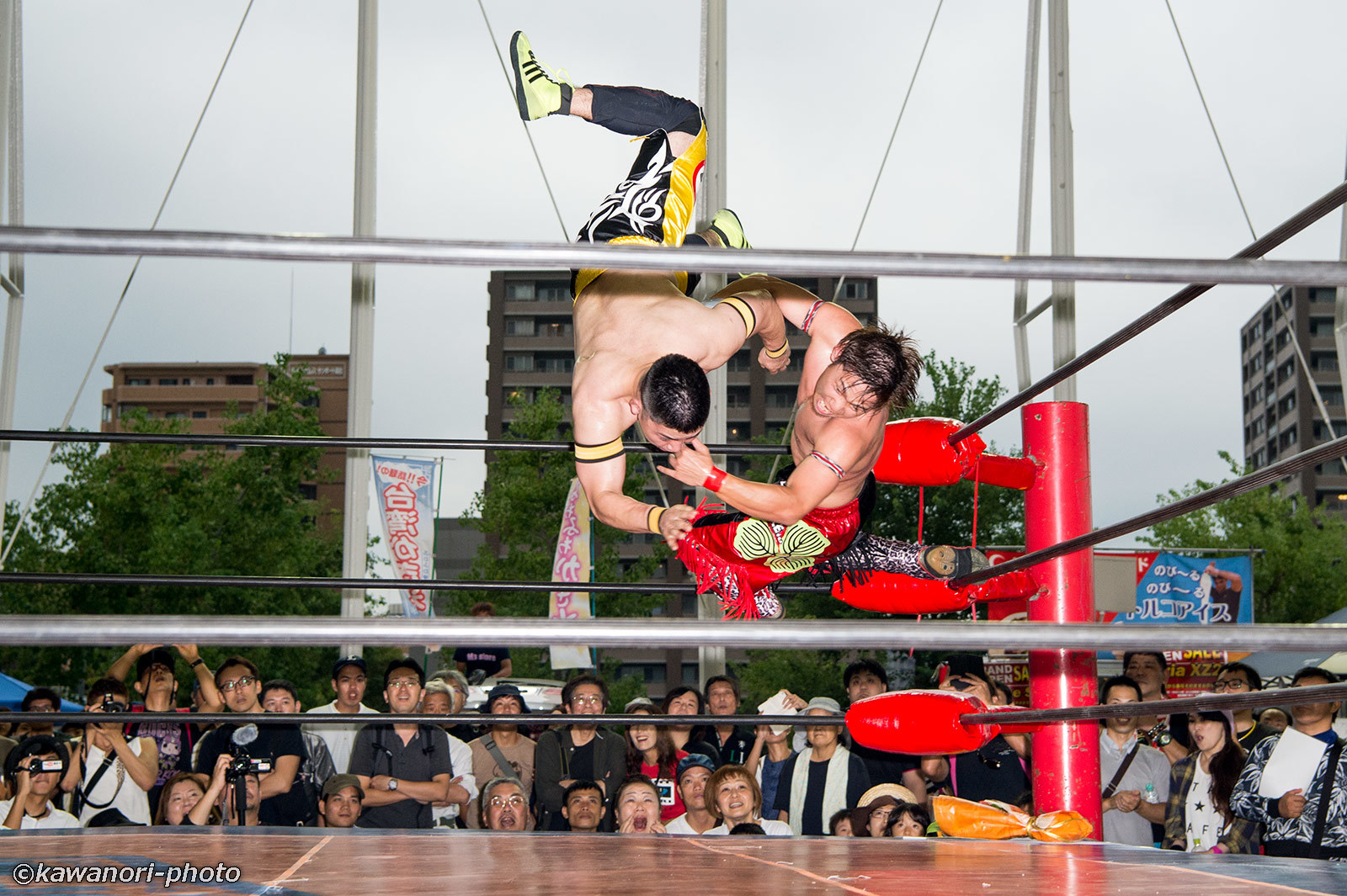 山内拓也 VS 駿之介【OPGプロレス】_d0146295_18500552.jpg