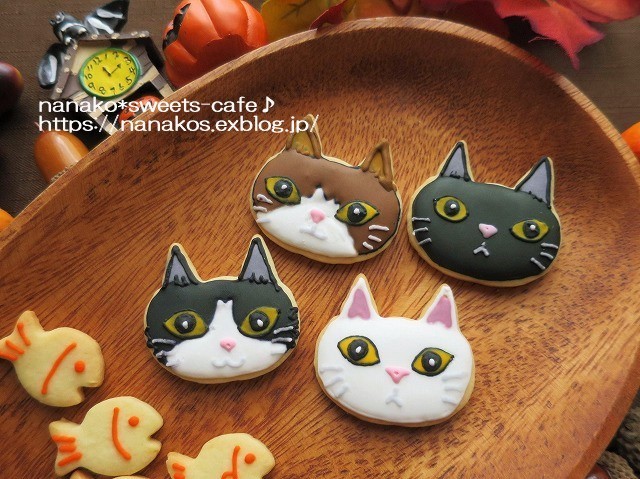 ハロウィン猫ちゃんクッキー＆misarin さんチャリティーバザー