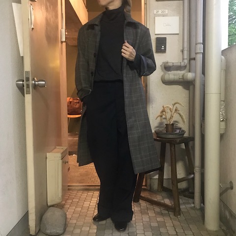 グレンチェックのコートのこと_d0364239_19031812.jpg