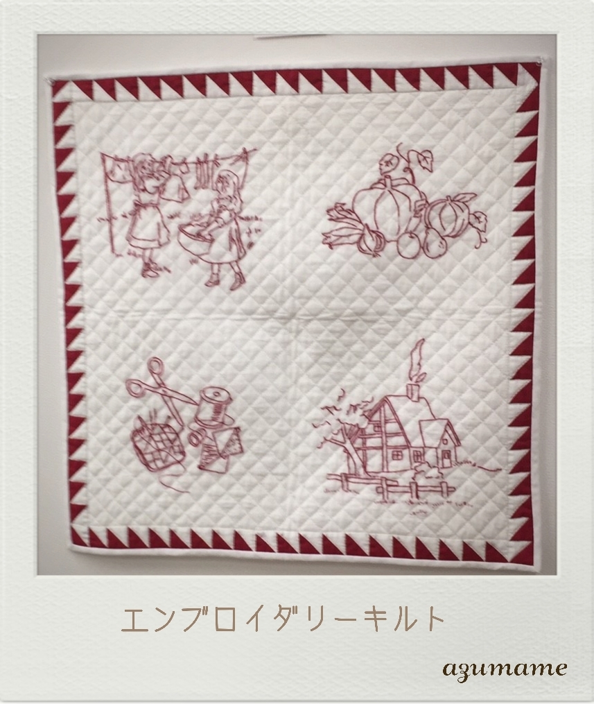 エンブロイダリーキルト : キルトとステッチ時々にゃんこ