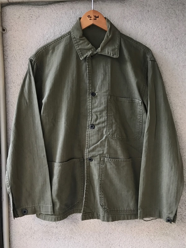 40s US.NAVY N-3 HBT JACKET ヴィンテージ ミリタリー