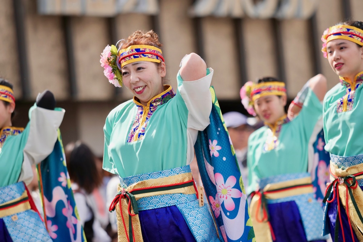 ２０１８福山ばら祭ローズパレードその５（神石踊娘隊きらきら星）_a0009554_00134226.jpg