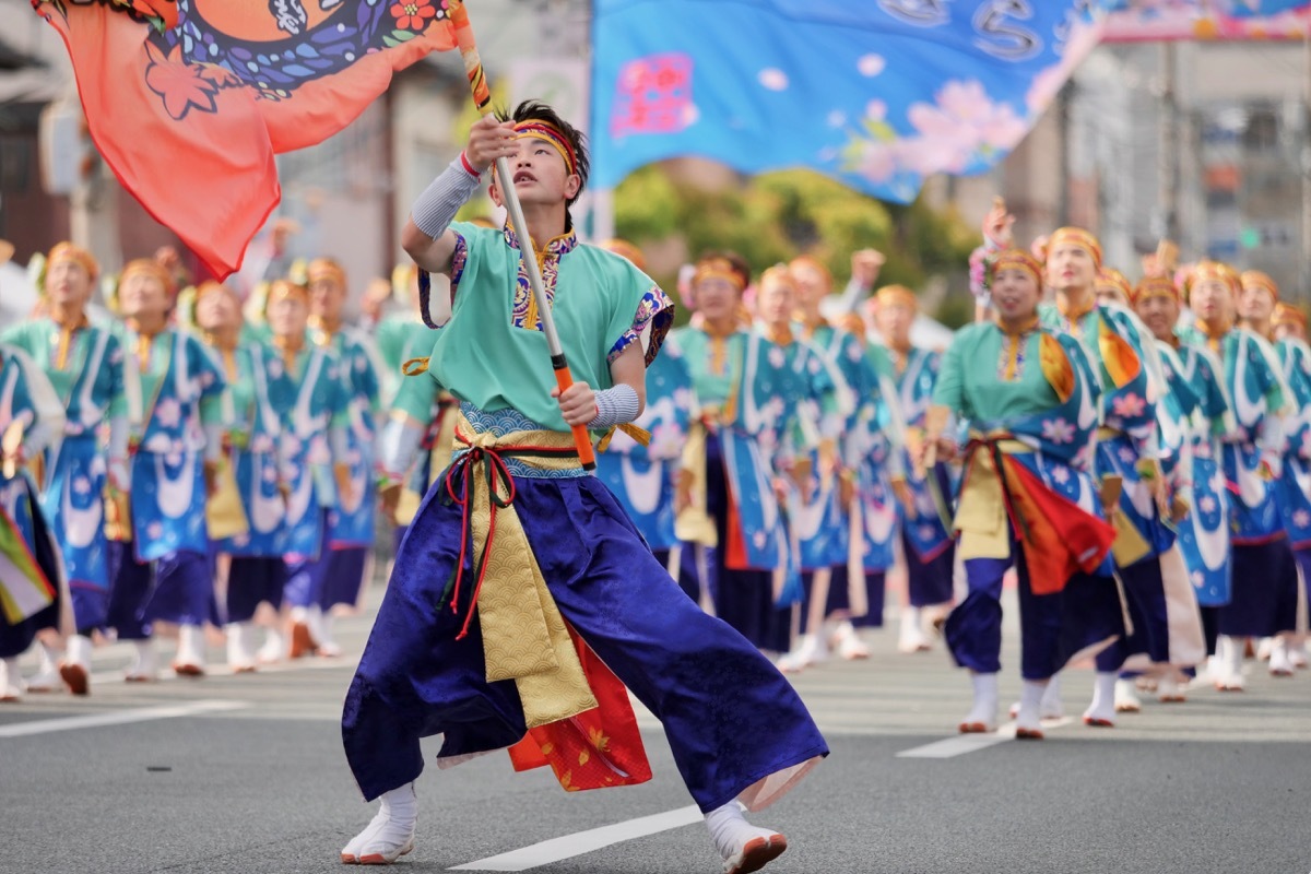 ２０１８福山ばら祭ローズパレードその５（神石踊娘隊きらきら星）_a0009554_00182056.jpg