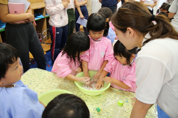 実験楽しい 鳳幼稚園 実験楽しい 鳳幼稚園