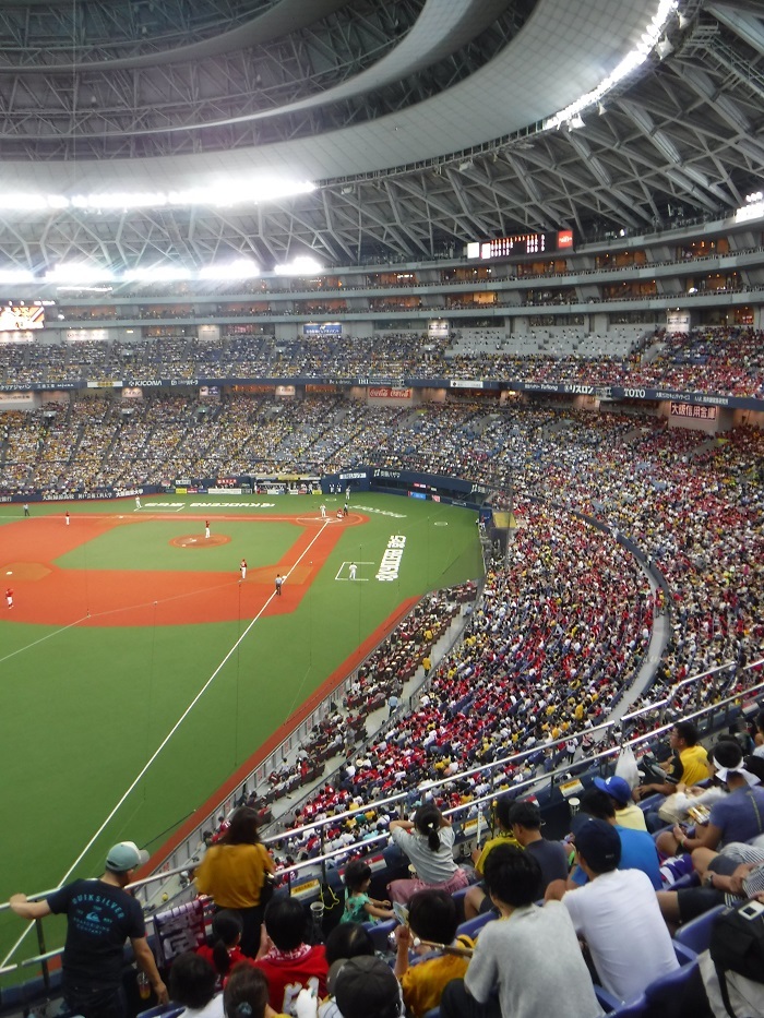 ◆大阪ドームプロ野球観戦　～エアコン完備で気持ちがいい♪～_f0238779_06531387.jpg