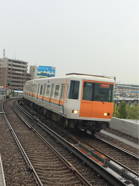 近畿日本鉄道 7000系 (7104F) 7604 大阪メトロ 朝潮橋駅 (´∀｀)/_f0212480_21554457.jpg