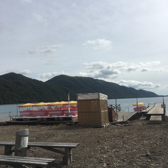 朝活@支笏湖_c0226202_09335423.jpg