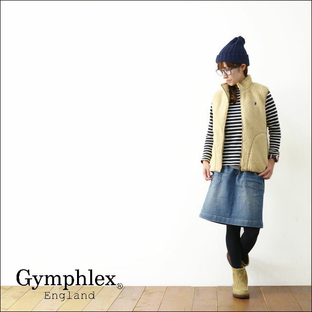 Gymphlex [ジムフレックス] ボア ジップ ベスト [J-1252PL] フリースベスト　アウター・女性用・LADY\'S _f0051306_18150300.jpg