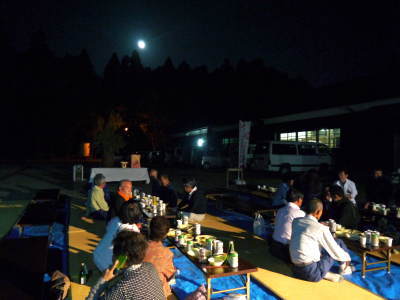 きらり水源村の「お月見会2018」 美味しい食事に楽しいお酒!今年も良いお月見会でした! _a0254656_18573662.jpg