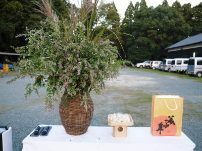 きらり水源村の「お月見会2018」 美味しい食事に楽しいお酒!今年も良いお月見会でした! _a0254656_19064971.jpg