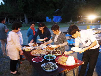 きらり水源村の「お月見会2018」 美味しい食事に楽しいお酒!今年も良いお月見会でした! _a0254656_19274152.jpg