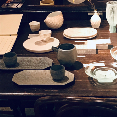 月白展 搬入終了4_b0353974_21540027.jpg