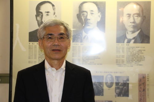 小林正幸 双日株式会社 広報部 専門部長、鈴木商店記念館 金子 直三様が来館 米沢より愛をこめて・・