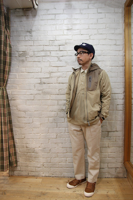 and wander stretch shell jacket ＆ TATAMIZE P/O Shirt Relax : On