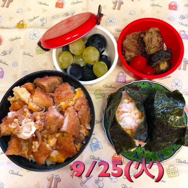 今週のお弁当（9/22～9/28）_f0332332_07520069.jpg