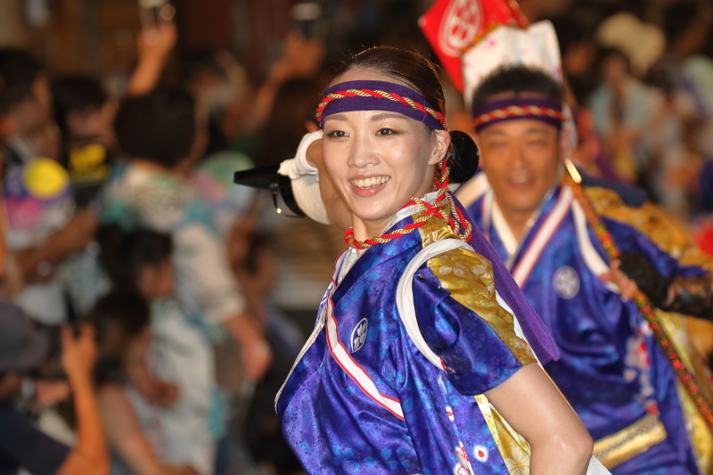 第65回よさこい祭り 本祭1日目 十人十彩 その2_a0077663_18464296.jpg