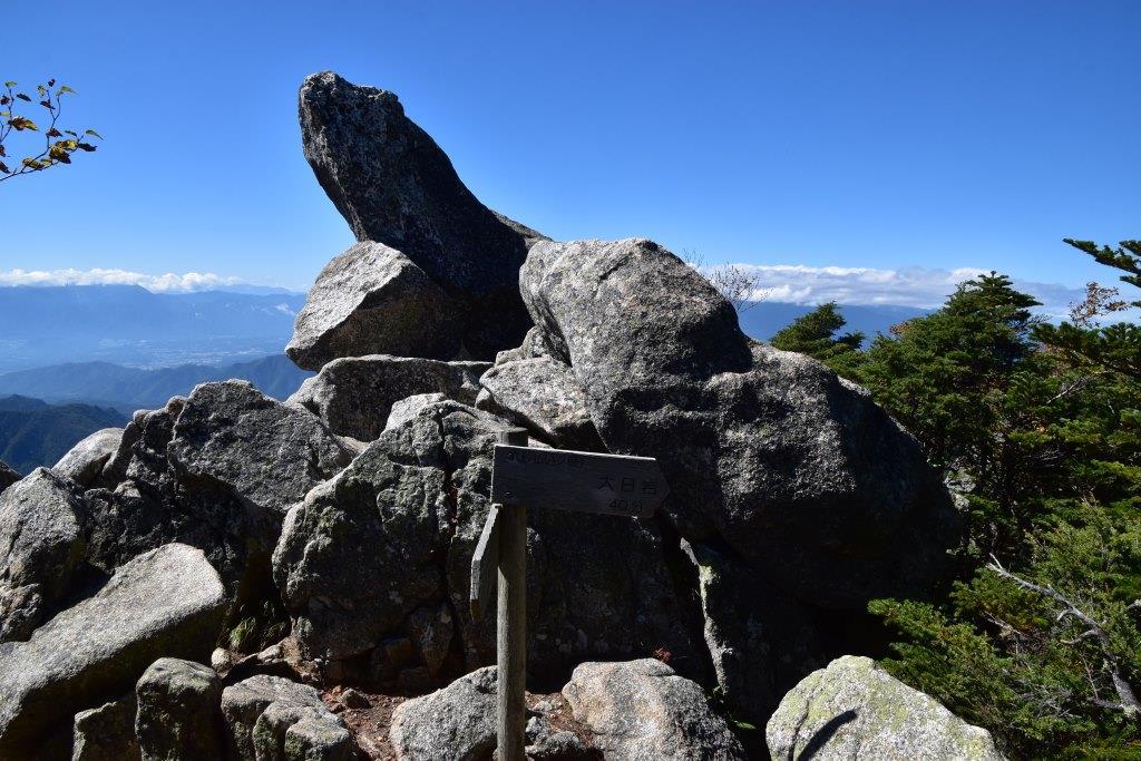 紅葉始まる『金峰山』みずがき山荘から_a0340812_11290469.jpg