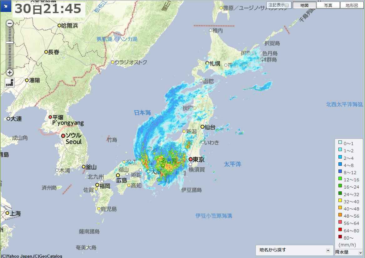 台風を待っていたらグラっときた_c0025115_22191961.jpg