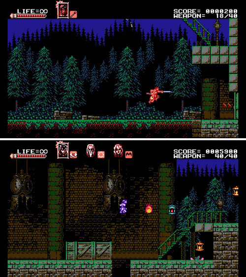コナミのファミコンゲーム好きならやるべき Bloodstained Curse Of The Moon を遊ぶ ゴチログ Gotthi Log コナミのファミコンゲーム好きならやるべき Bloodstained Curse Of The Moon を遊ぶ ゴチログ Gotthi Log