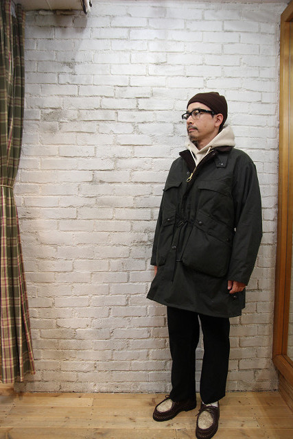 Kaptain Sunshine × Barbour Stand Callor Traveller Coat ＆ BONCOURA