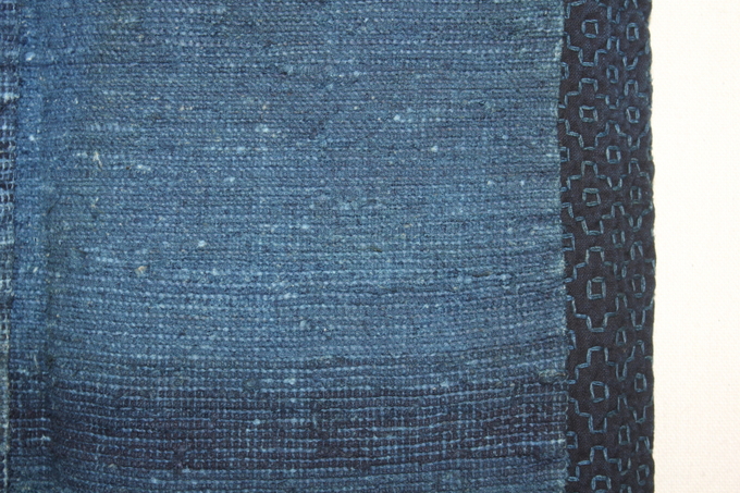古布　木綿　庄内　紙縒り　Japanese Antique Textile Shonai Koyori-paper_c0325097_1051230.jpg