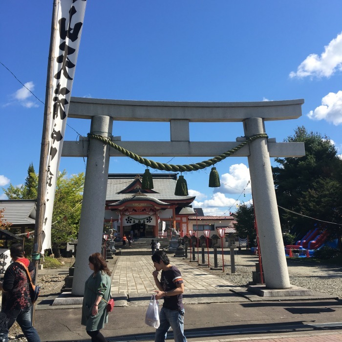 朝活＠栗山天満宮祭_c0226202_09231446.jpg
