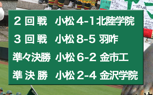 平成30年度 小松高校野球部 卒業記念 : 酎ハイとわたし
