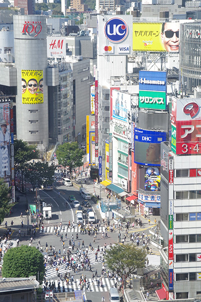 10月2日㈫の109前交差点_b0056983_13385154.jpg