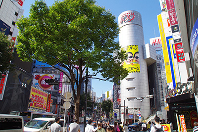 10月2日㈫の109前交差点_b0056983_13385206.jpg