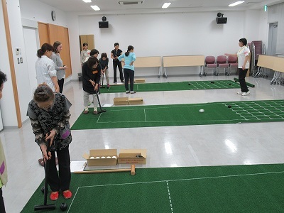 戸板女性学級 第４回 囲碁ボール 金沢市戸板公民館ブログ