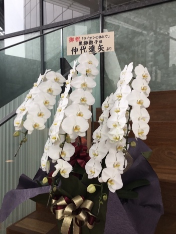 EXシアター六本木に5本立ち胡蝶蘭をお届け_d0029716_15440216.jpeg