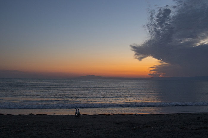 今日の湘南海岸の夕景_b0145398_19305190.jpg