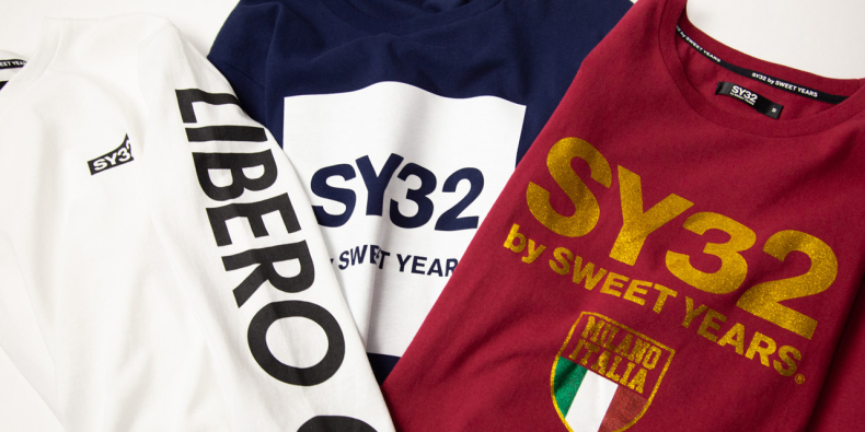 SY32 SWEET YEARS】ロングスリーブ シャツ L ネイビー SY32