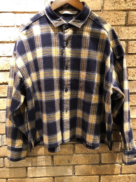 GRANDMA　MAMA　DAUGHTER　 Tartancheck Flannel　Shortshirt　＆　Sweat　Cardigan_a0222424_20272893.jpg