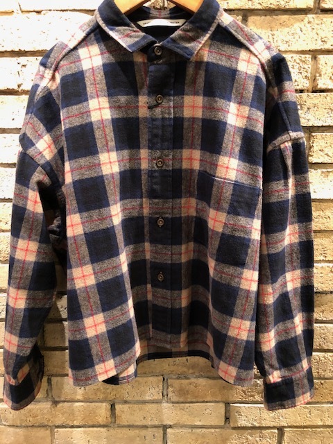 GRANDMA　MAMA　DAUGHTER　 Tartancheck Flannel　Shortshirt　＆　Sweat　Cardigan_a0222424_20275120.jpg