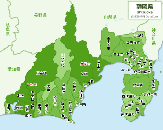 都道府県めぐり 中部地方 静岡県 旅めぐり 花めぐり