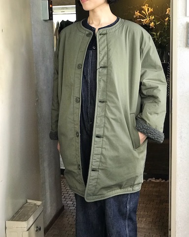  MILITARY LINER COAT_d0364239_19112609.jpg