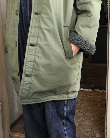  MILITARY LINER COAT_d0364239_19113942.jpg