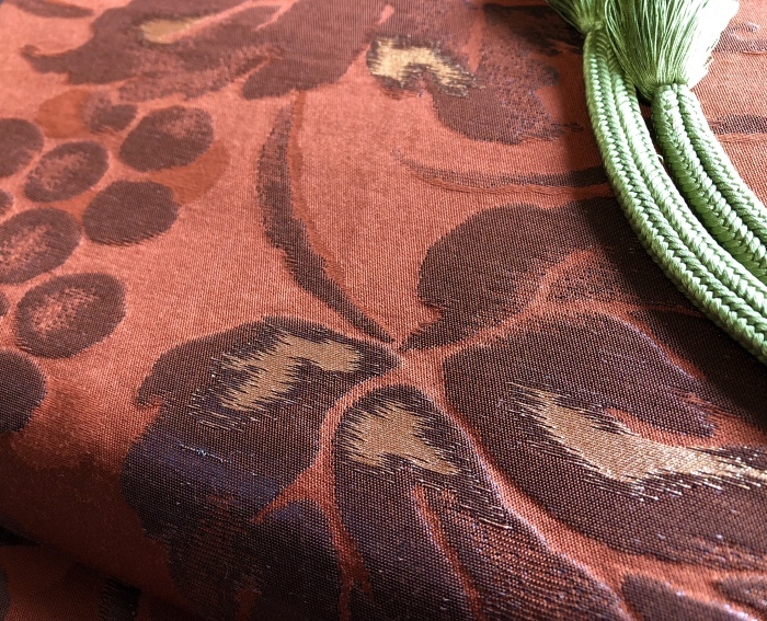 秋色の着物と帯で 丘の上から通信