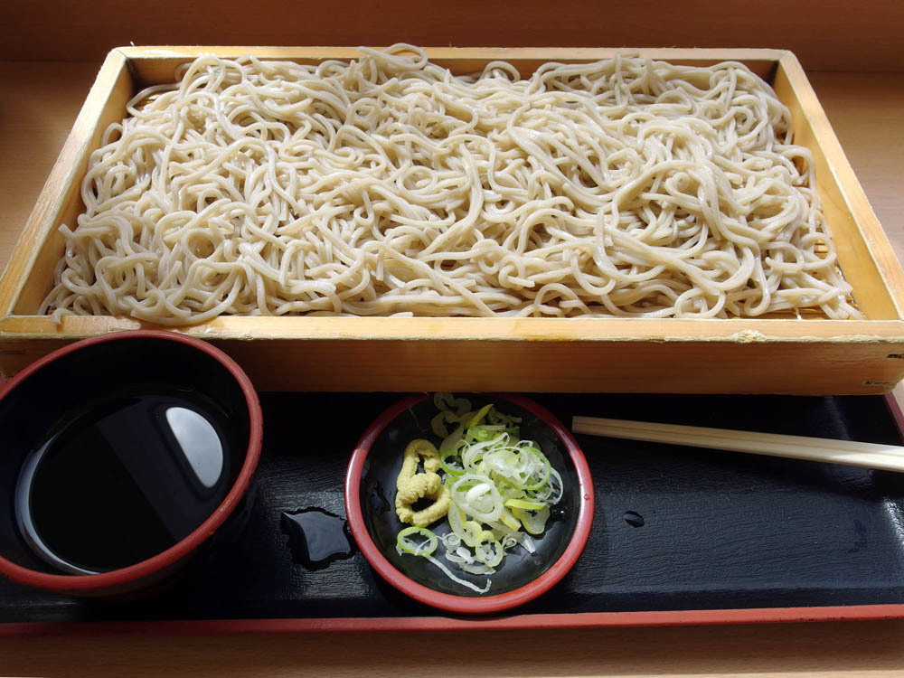 食レポ ざるそば 幸せの黄色いクロスカブ 食レポ ざるそば 幸せの黄色いクロスカブ