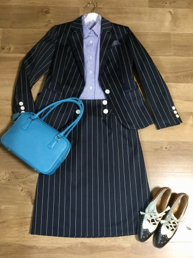 ストライプジャケット」をどう着る？② : madameHのバラ色の人生