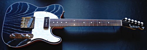 「Moire Stratus Gray MetallicのSTD-T」1本目が完成!_e0053731_17092454.jpg