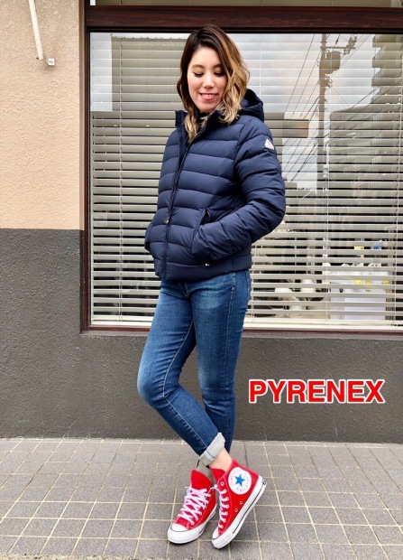 フランス発ブランド「PYRENEX ピレネックス」ショートダウン入荷です