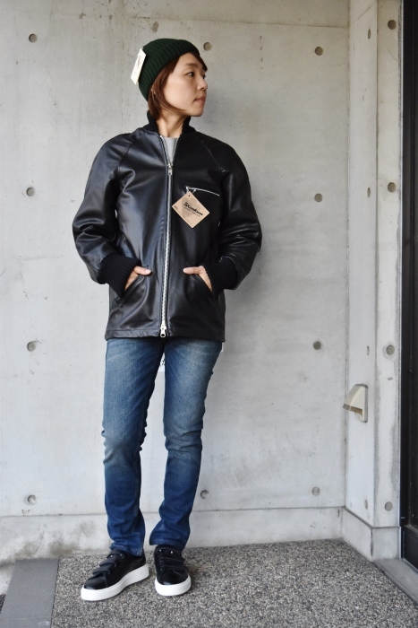 SKOOKUM・別注　　ALL LEATHER STUDIUM JACKET！★！_d0152280_21094112.jpg