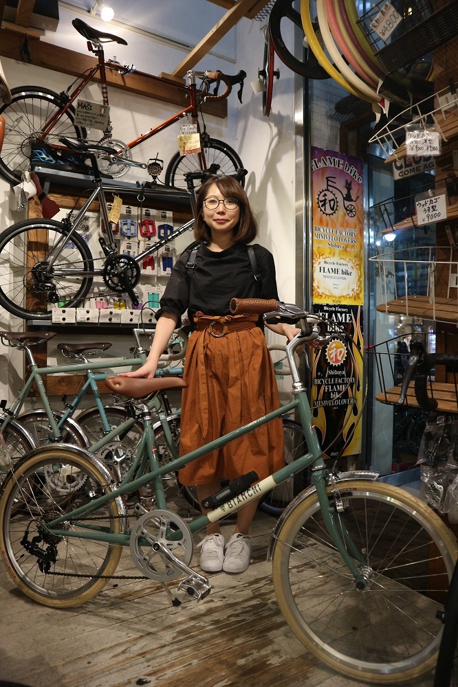 10月7日　渋谷　原宿　の自転車屋　FLAME bike前です_e0188759_20062764.jpg