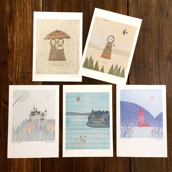 あべまりえ&前田祐加コラボ展、カリグラフィー関西作品展、南桂子展_b0165872_18512451.jpg