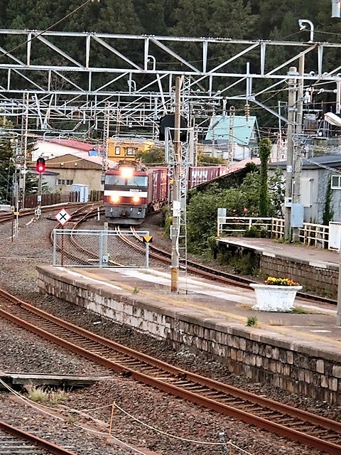 藤田八束の鉄道写真@10月に撮影した鉄道写真特選・・・貨物列車特撰、トワイライトエキスプレス瑞風、豪華リゾート列車四季島、特急スーパーはくと、特急はるか等・・_d0181492_23330778.jpg